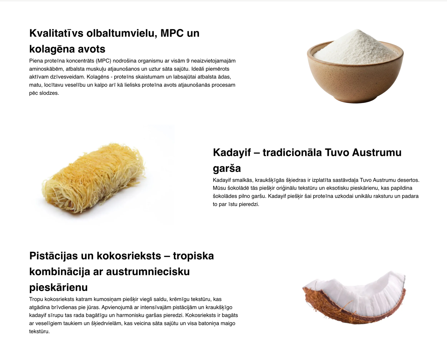 Gam's Protein Dubai šokolādes stila batoniņš ar pistācijām un kokosriekstu garšu 60g