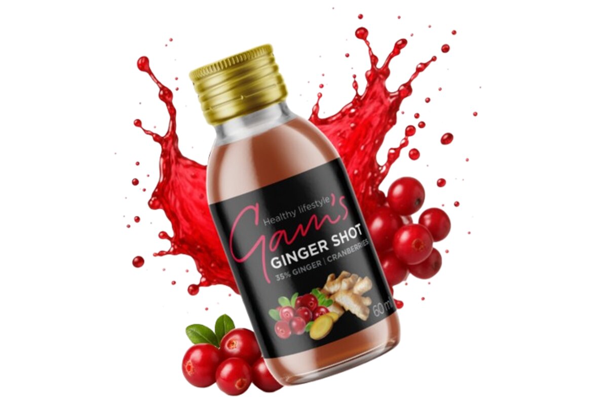 Gam's ingvera dzērveņu šots 60ml