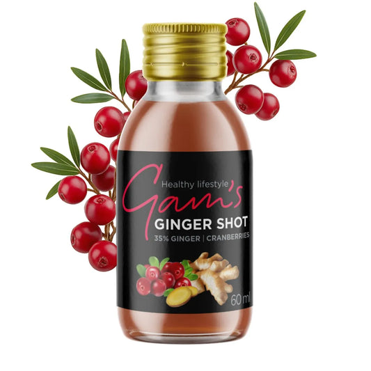 Gam's ingvera dzērveņu šots 60ml