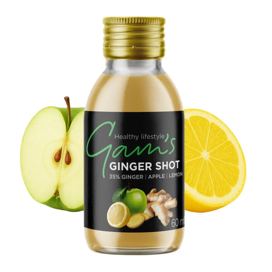 Gam's ingvera šots ar ābolu un citronu 60ml